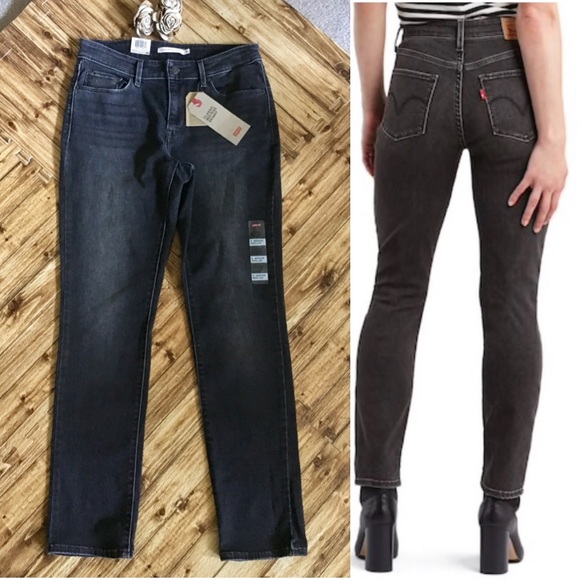mid rise levi jeans